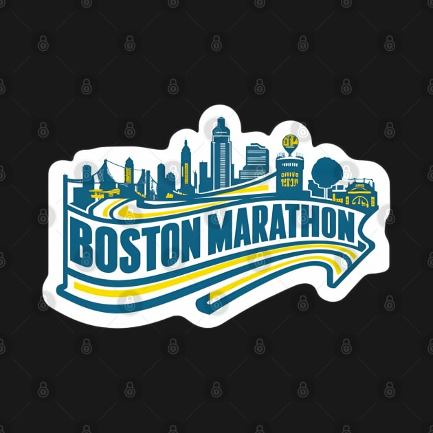 boston marathon by CreationArt8