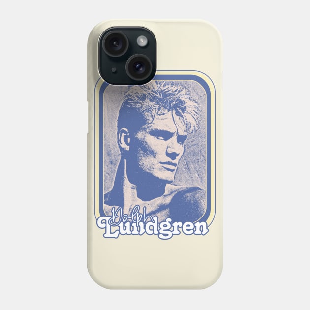 Dolph Lundgren // 80s Retro Fan Design Phone Case by DankFutura