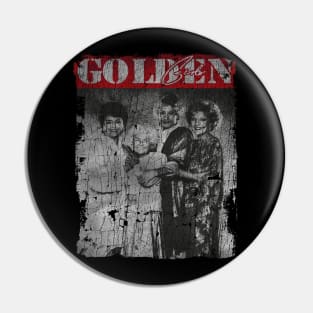 TEXTURE ART - the GOlden Girls Squad Vintage Pin