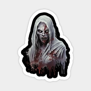 Creepy Zombie Magnet