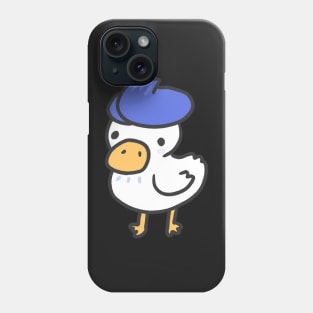 Duck with the hair Phone Case