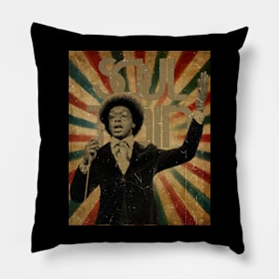 Soul Train Vintage Retro Look Fan Design Pillow