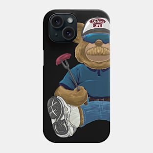 dad teddy bear Phone Case