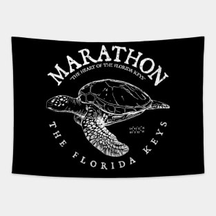 Marathon Turtle Florida Keys Scuba Fishing And Diving Tapestry