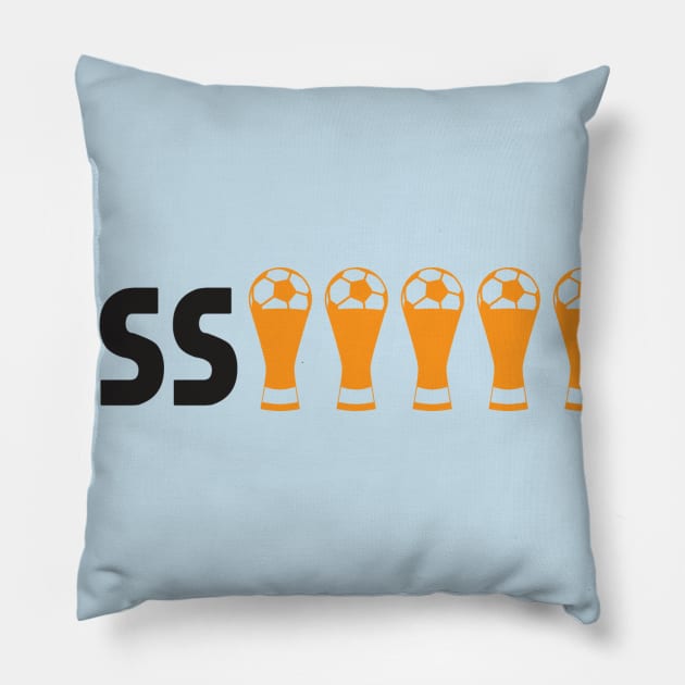 Messi Pillow by justSVGs