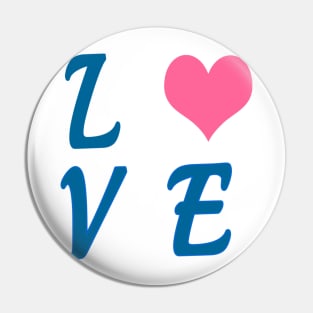 I Love you Pin