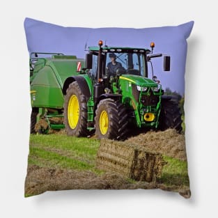 Baling In The Green Pillow