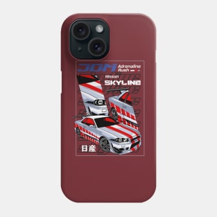 JDM Skyline Phone Case