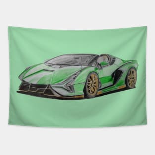 Lamborghini Tapestry