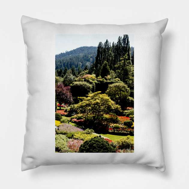 Stunning Gardens Pillow by Memories4you