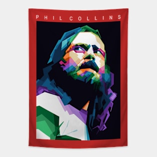 Phil Collins WPAP Tapestry