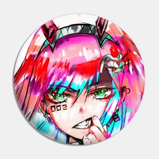 zero two _ 002 Pin