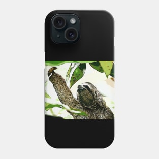 Amazon Sloth Phone Case