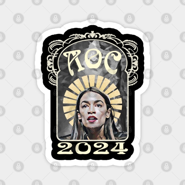 AOC 2024 Magnet by Renegade Rags