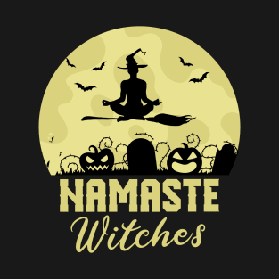 Halloween Witch Yoga Costume T-Shirt