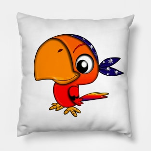 Parrot Funny Pirates Pillow