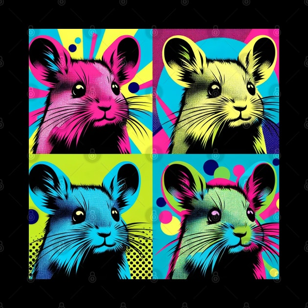 Pop Art Pika - Mountain Mammal Fashion Statement by PawPopArt