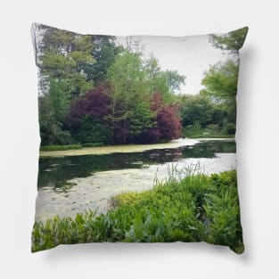 Lily Pad Pond Pillow