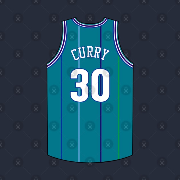 Dell Curry Charlotte Jersey Qiangy by qiangdade