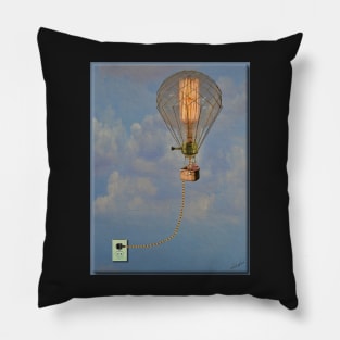 Light Bulb Balloon Pillow