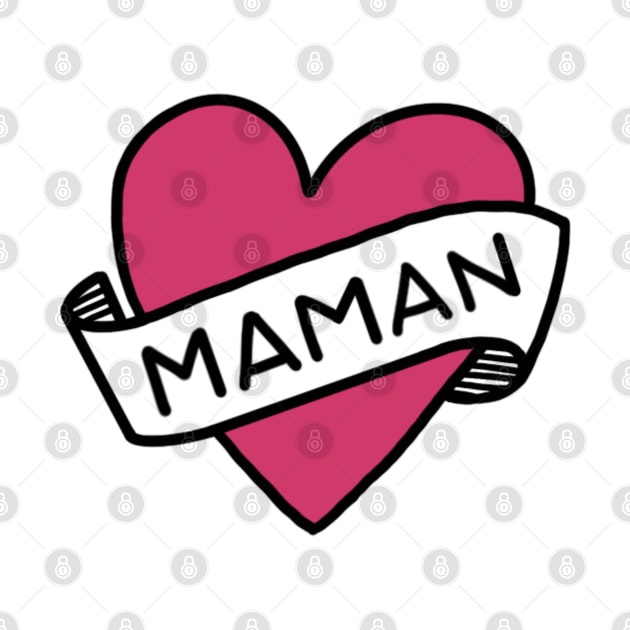 Heart & scroll (maman) by LetsOverThinkIt