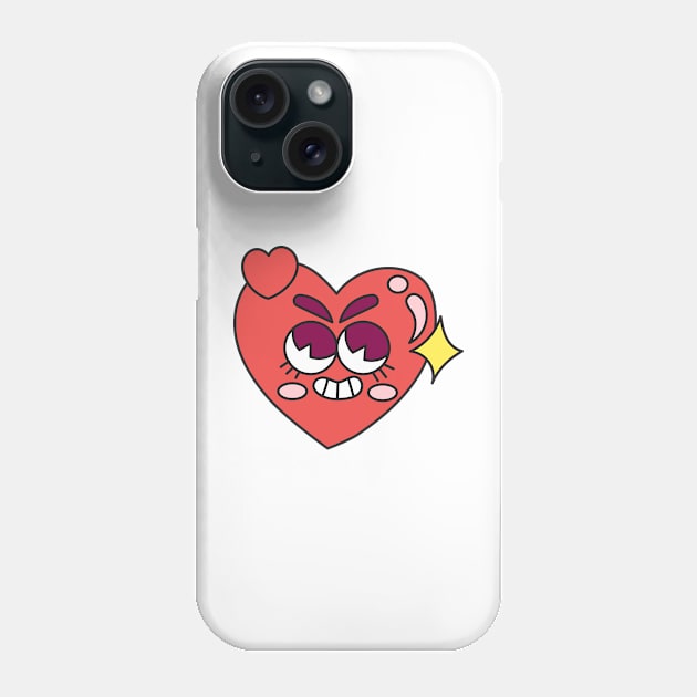 Love Mascot Phone Case by aditvest