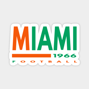 Miami 1966 Football Classis Magnet