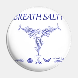 breath salty hook fish Pin