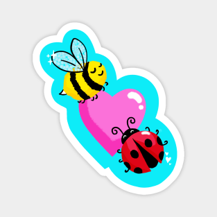 Lovebugs Magnet