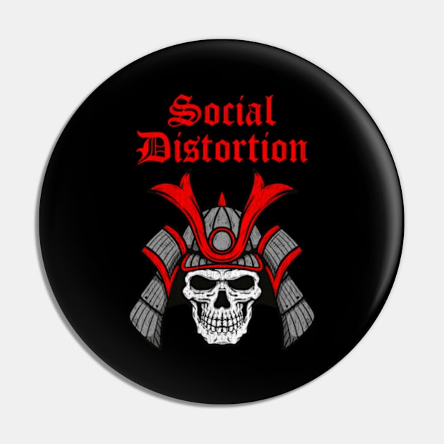 Social Distortion Sex, Love and Rock 'n' Roll Pin by Rooscsbresundae