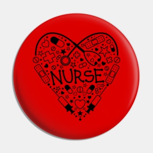 Nurse Heart 1 Pin