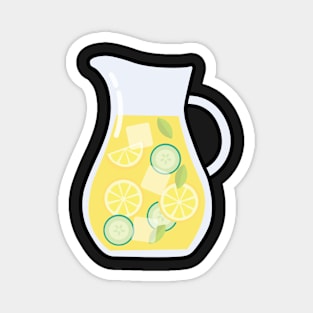 Cucumber Mint Lemonade Magnet