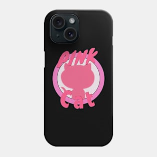 Pink cat Phone Case