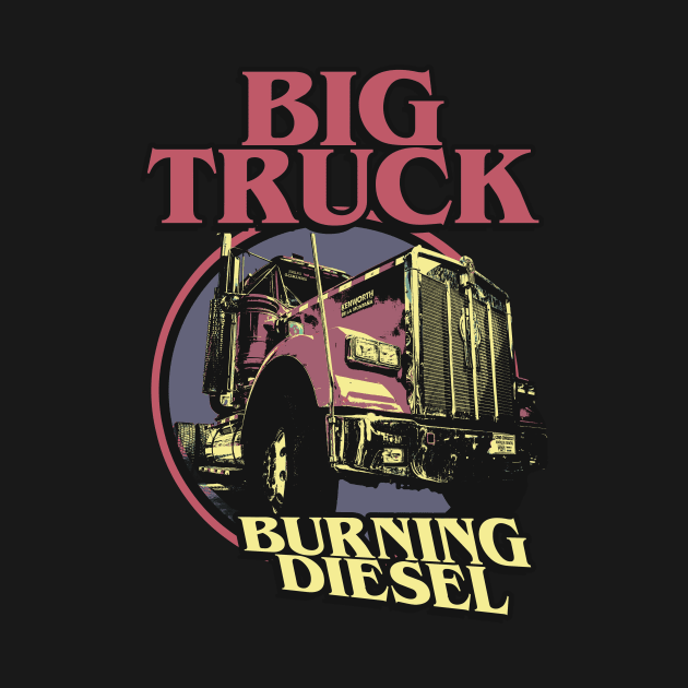 Big Truck Burning Diesel by Talisarose.std