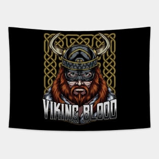 Vikings - Norse Viking Blood Nordic Medieval Warrior Tapestry