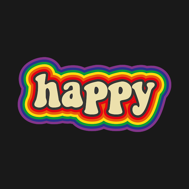 Happy by n23tees