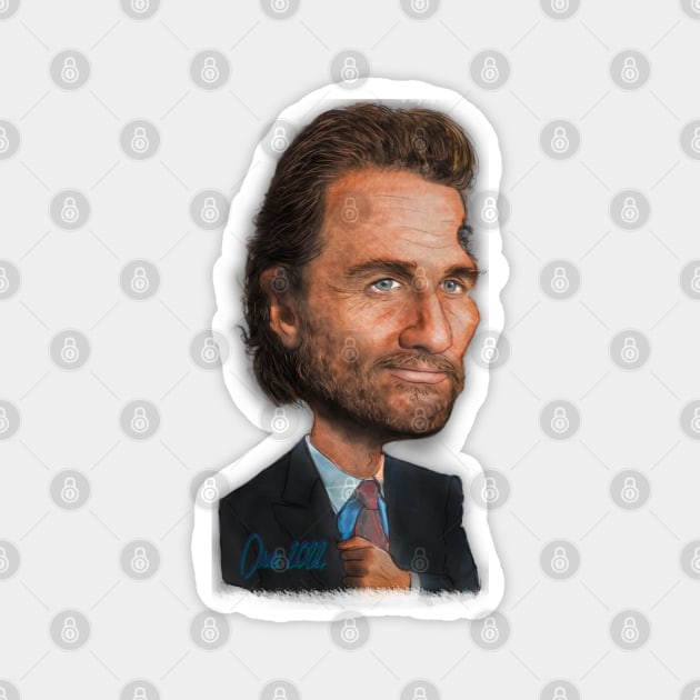 Matthew McConaughey Magnet by Henry Drae