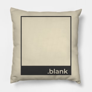 Blank Pillow