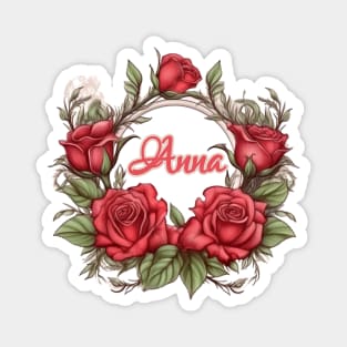 Anna Name, For Anna Magnet