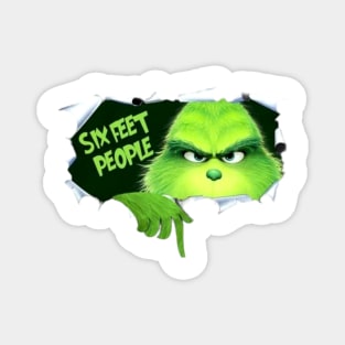 Grinch Design Magnet