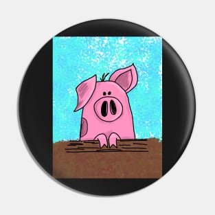 Happy pig! Pin