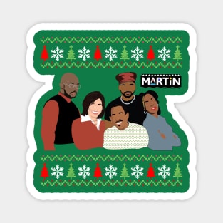 Martin TV Show 90's Damn Gina in christmas Magnet