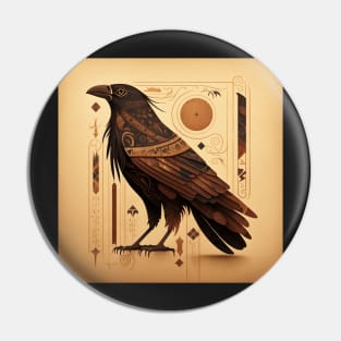 Sacred Raven Pin