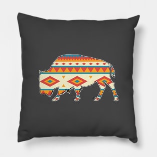 Bison Pattern - 2 Pillow