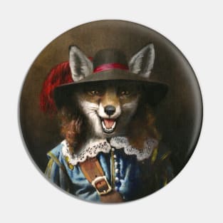 Cavalier Fox Pin