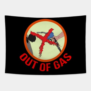 Out Of Gas Tapestry