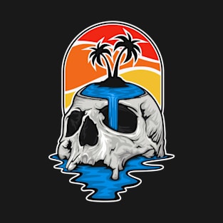 Tropical Skull Island T-Shirt