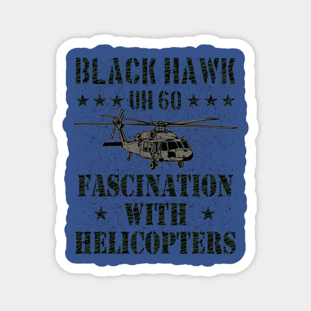 Fascination Helicopter Black Hawk Magnet by Hariolf´s Mega Store
