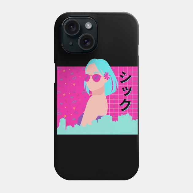 Chic City Girl ver. 1 Phone Case by Moshi Moshi Designs