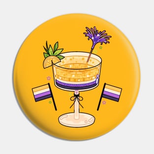 Nonbinary Drink Pin